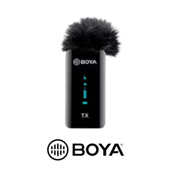 BOYA BY XM6 K6 PACK 2 MICROFONOS INALAMBRICOS PROFESIONALES USB C 41